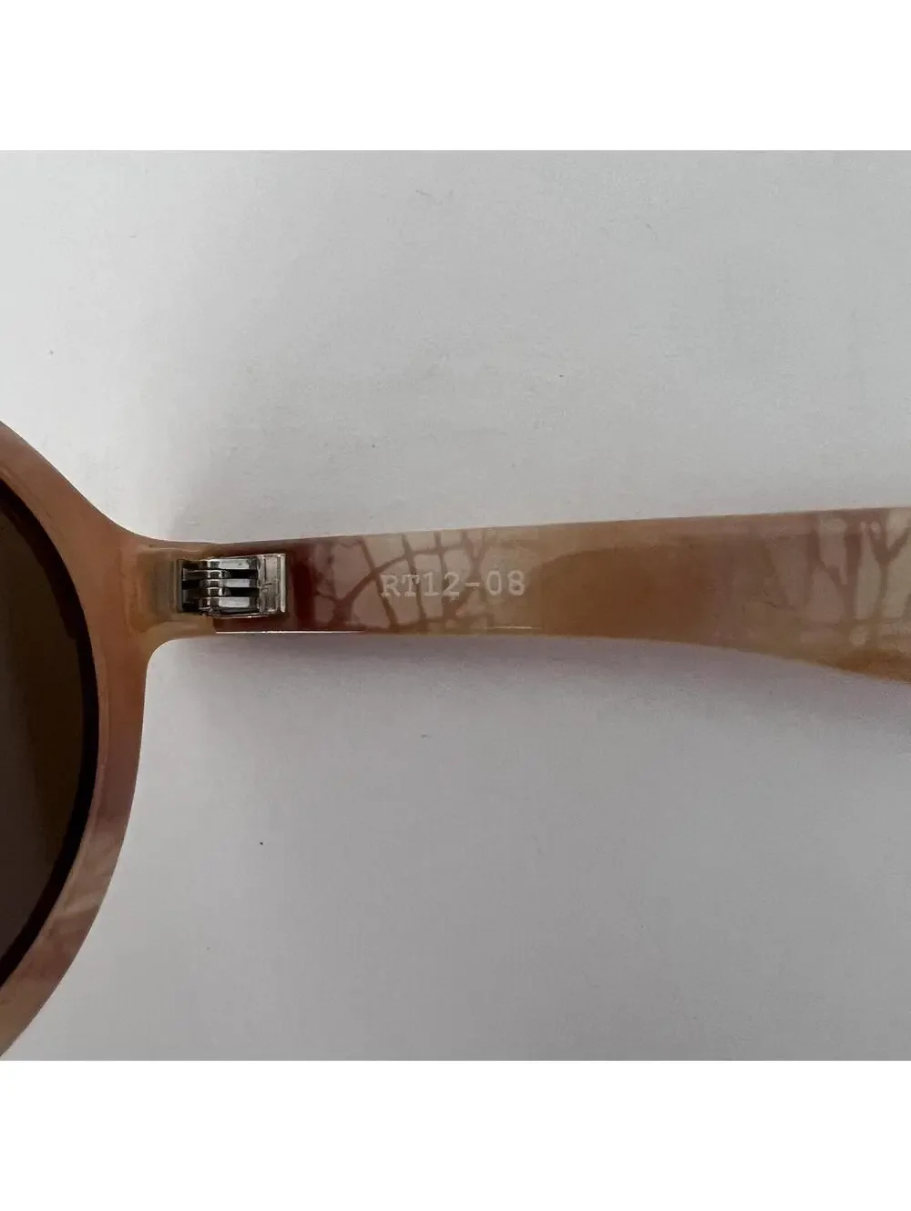 Mr. Boho Dalston Round Sunglasses Italy Cream Tortoise Marble Style Frame Retro - Picture 8 of 8